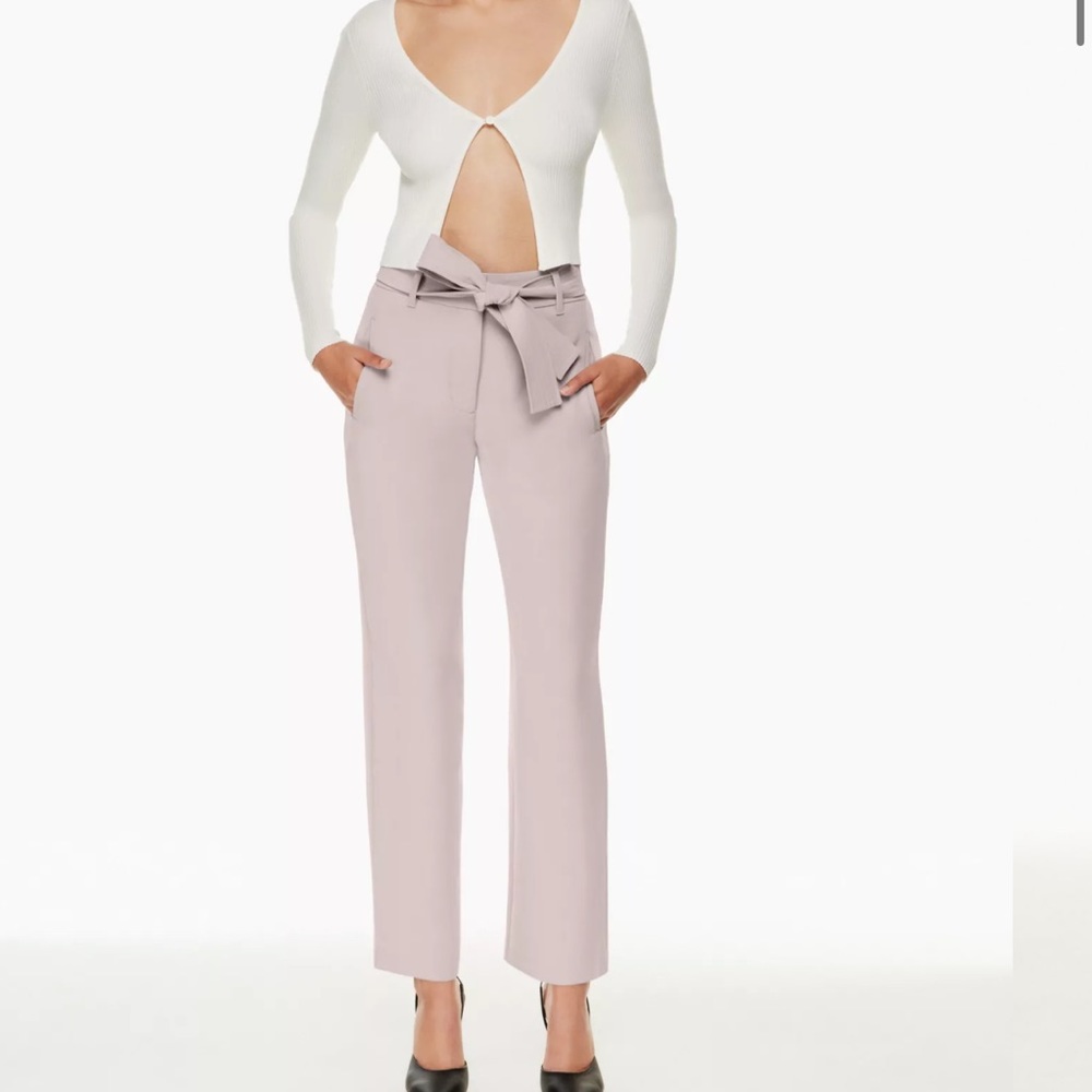 ARITZIA Wilfred Tie Front Pant